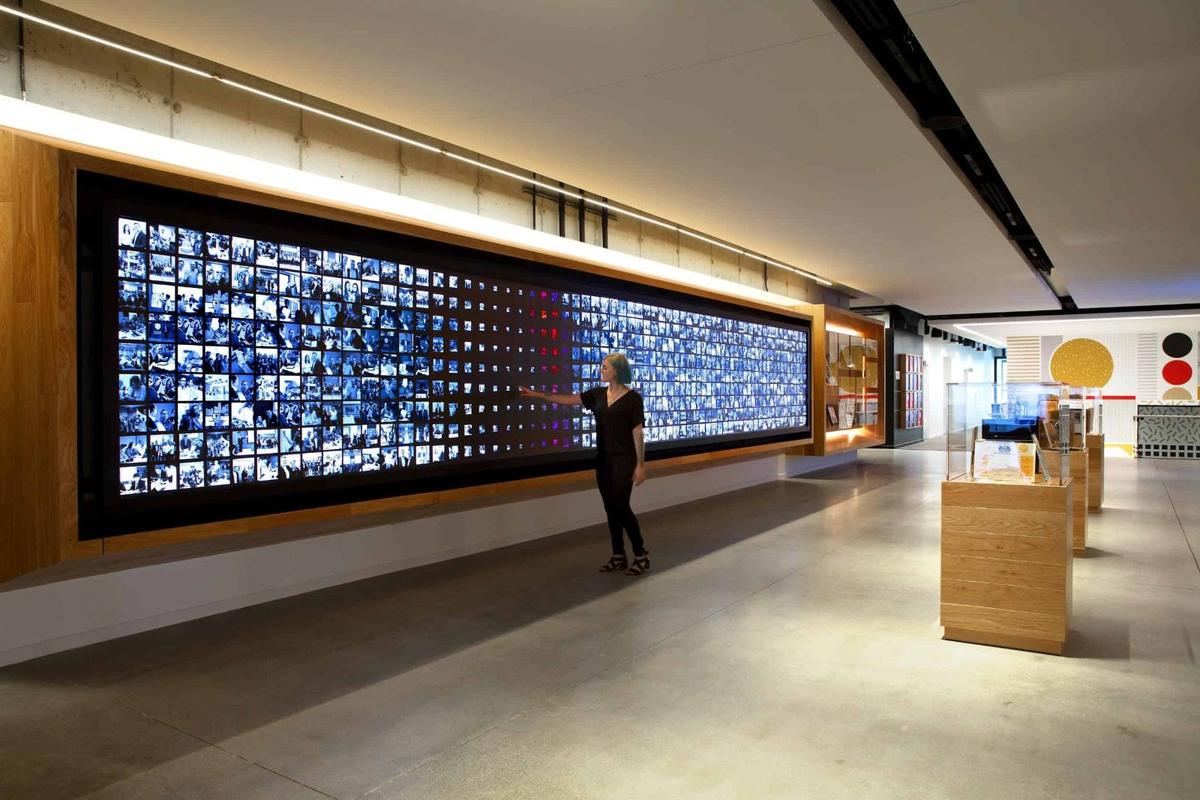 Interactive wall, McDonald&rsquo;s Global Headquarters